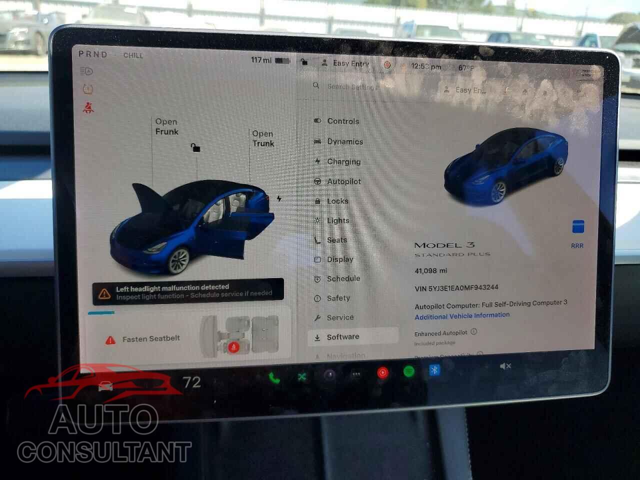 TESLA MODEL 3 2021 - 5YJ3E1EA0MF943244