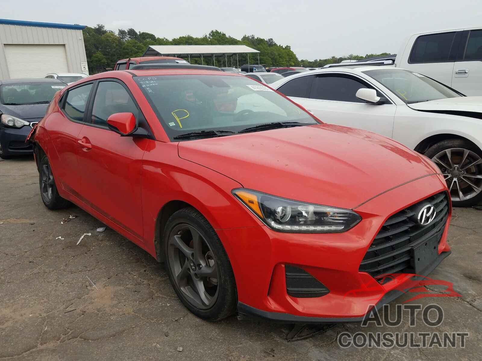 HYUNDAI VELOSTER 2019 - KMHTG6AF8KU010541