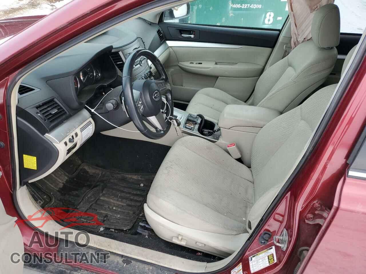 SUBARU OUTBACK 2011 - 4S4BRCCC1B3317501