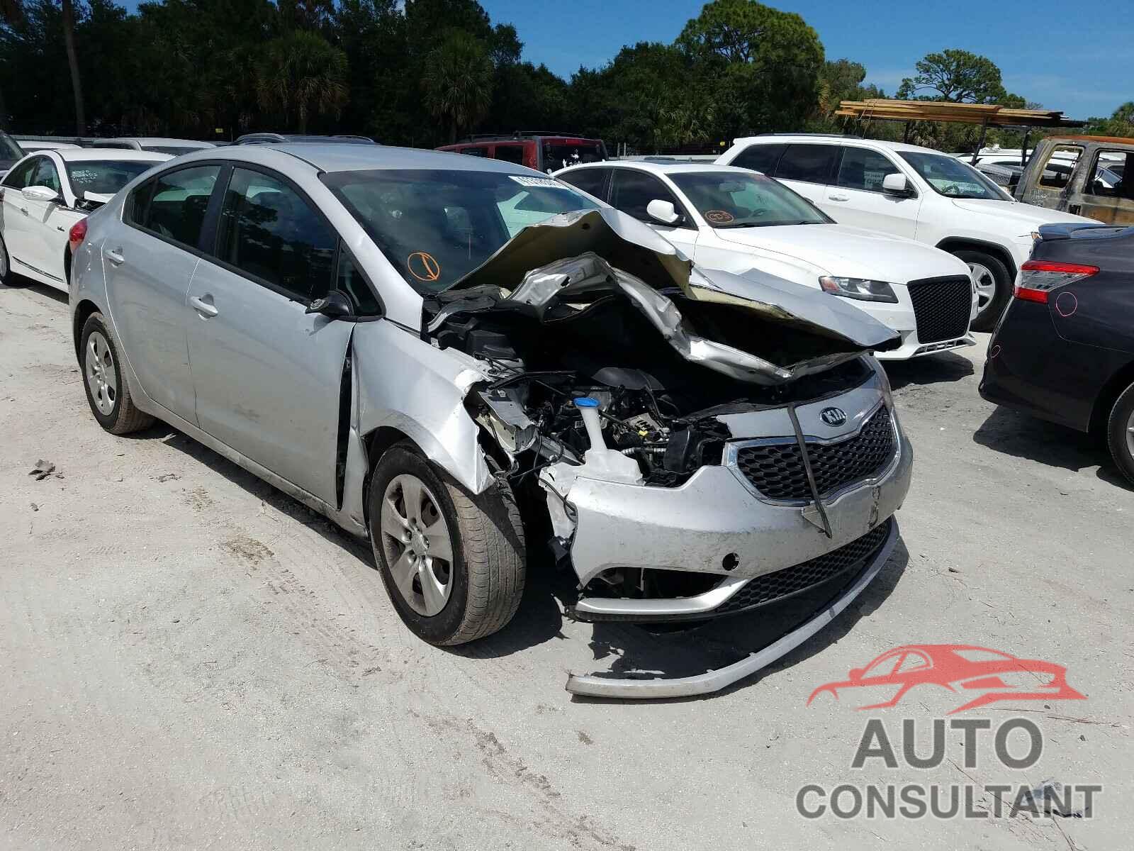 KIA FORTE 2016 - KNAFK4A60G5439529
