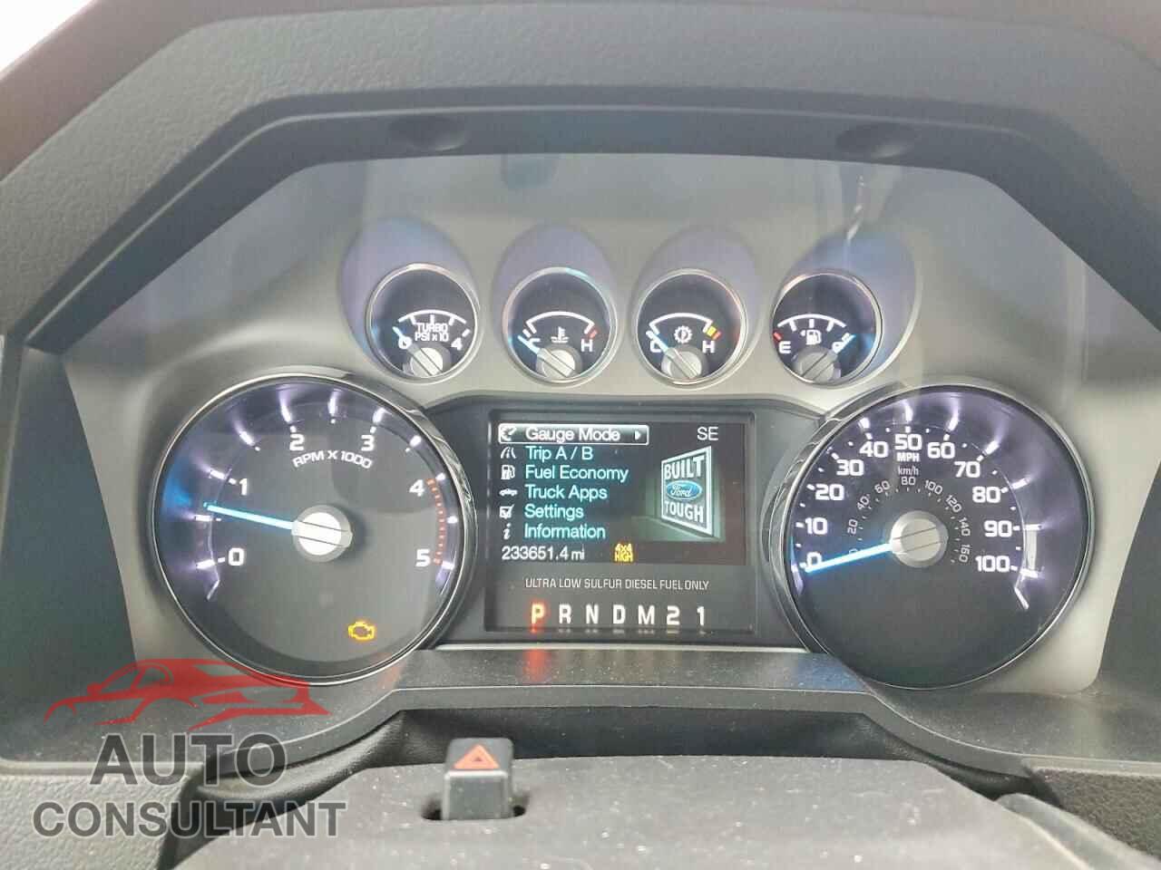 FORD F250 2012 - 1FT7W2BT2CEB52725