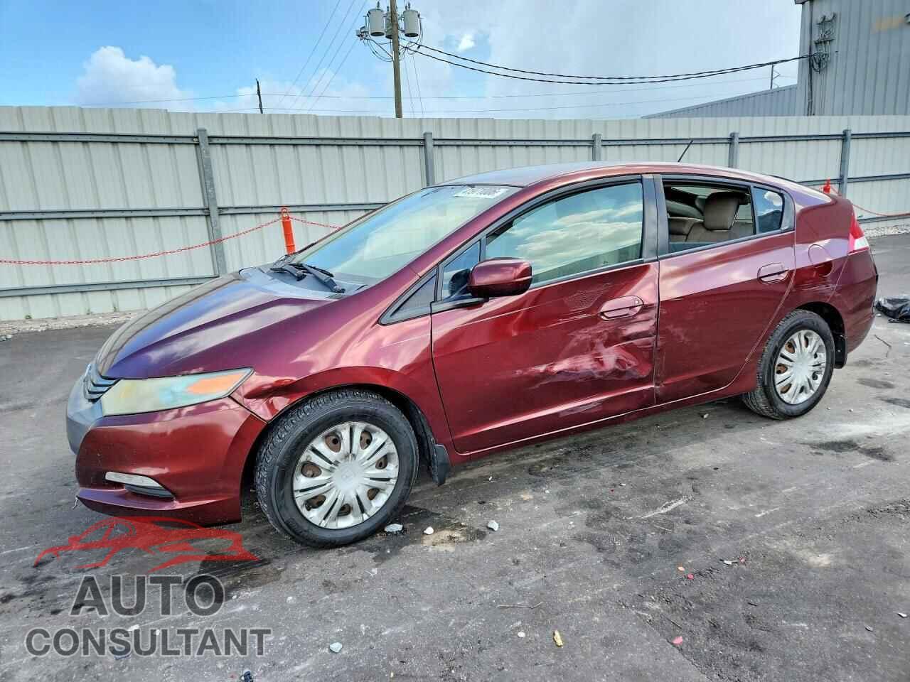 HONDA INSIGHT 2011 - JHMZE2H54BS007561