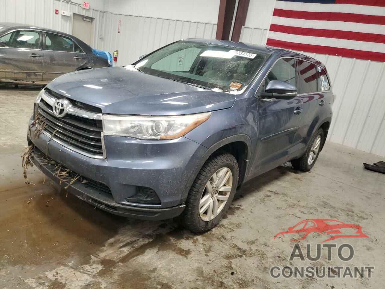 TOYOTA HIGHLANDER 2015 - 5TDBKRFH8FS091559