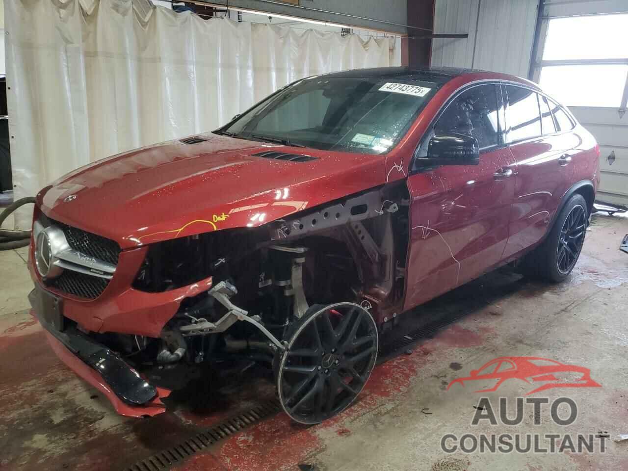 MERCEDES-BENZ GLE-CLASS 2019 - 4JGED7FB4KA144977