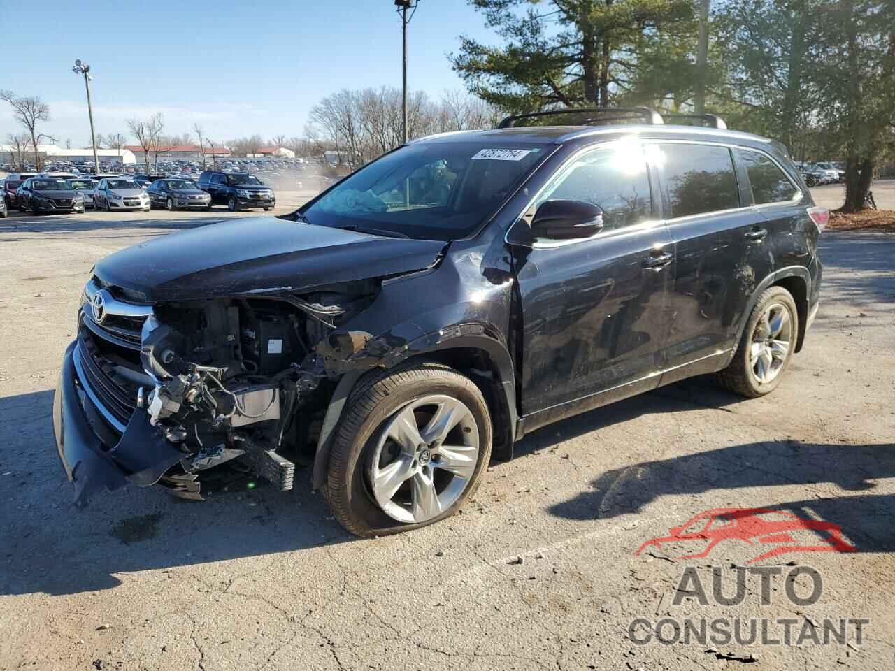 TOYOTA HIGHLANDER 2016 - 5TDDKRFH1GS305320