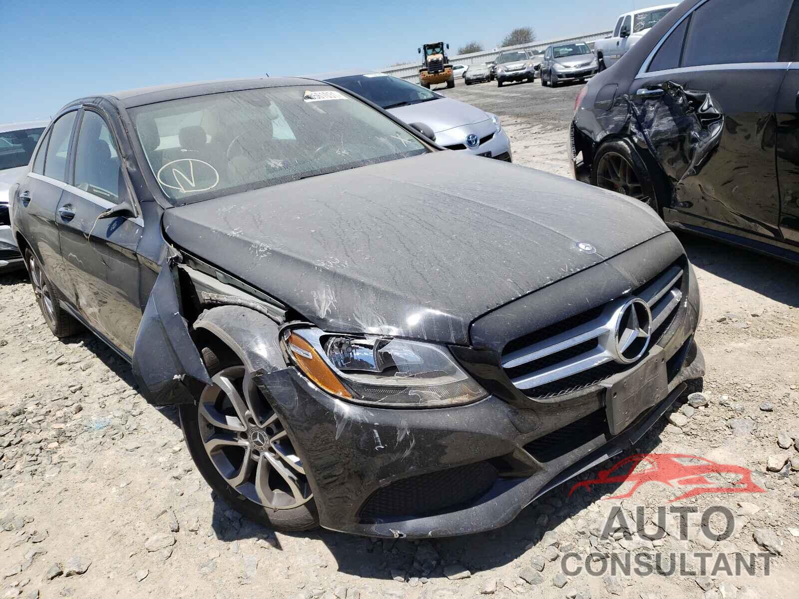 MERCEDES-BENZ C CLASS 2017 - 55SWF4KBXHU213936