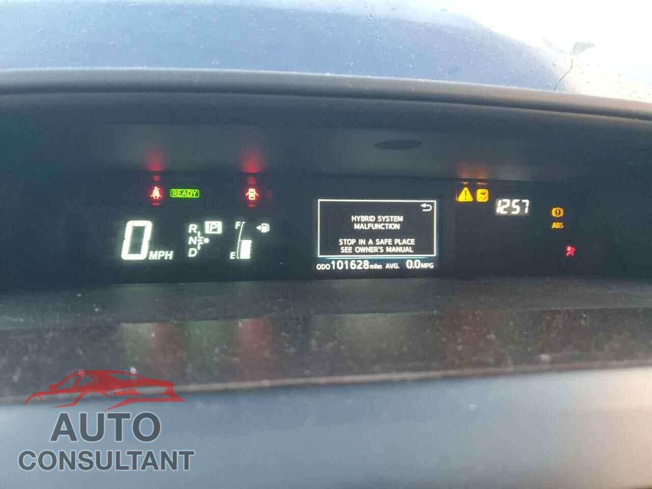 TOYOTA PRIUS 2016 - JTDZN3EU2GJ044642