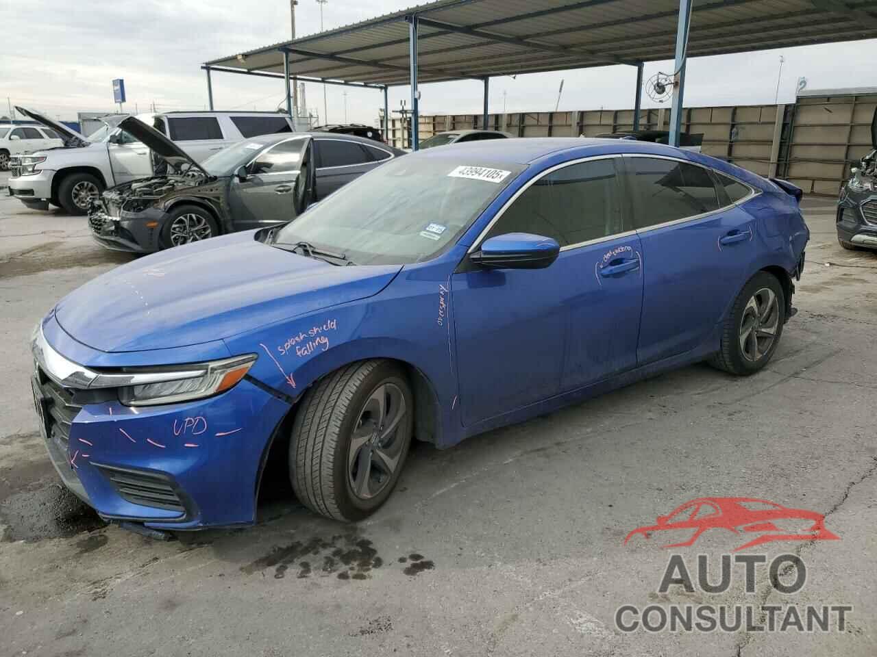 HONDA INSIGHT 2019 - 19XZE4F57KE007671