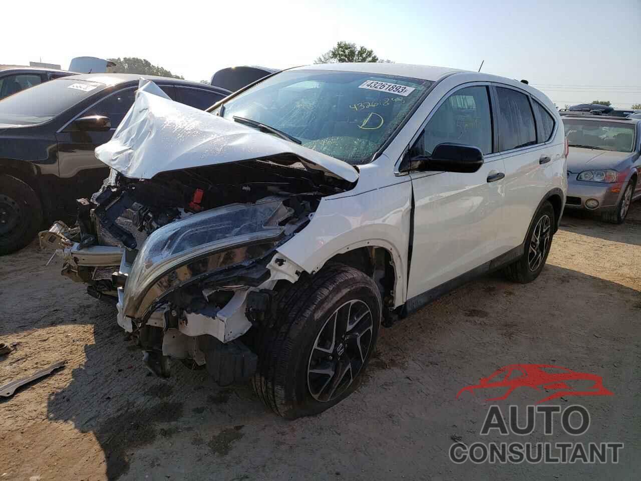 HONDA CRV 2016 - 5J6RM4H43GL038366