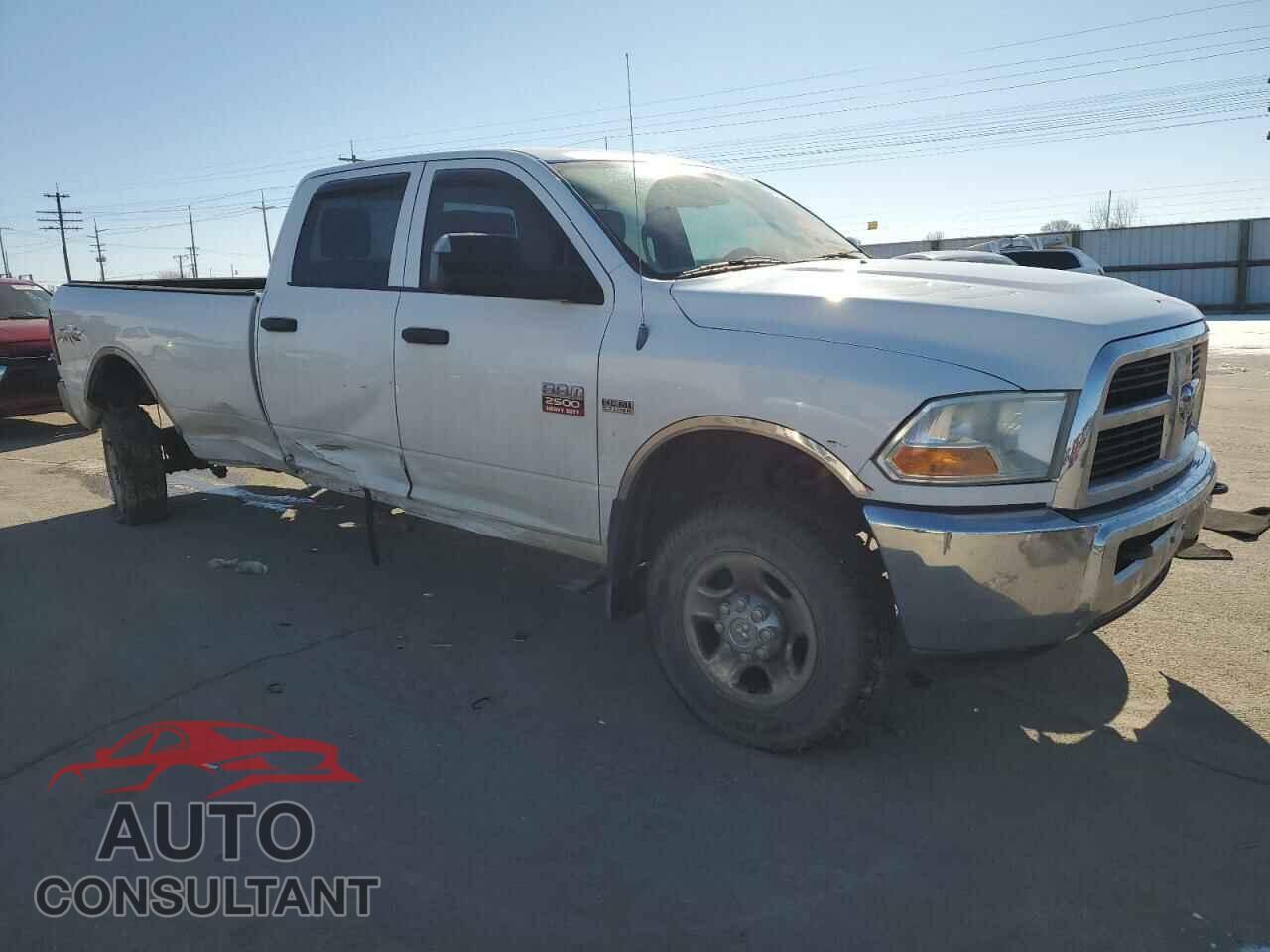 DODGE RAM 2500 2012 - 3C6TD5HT2CG166573