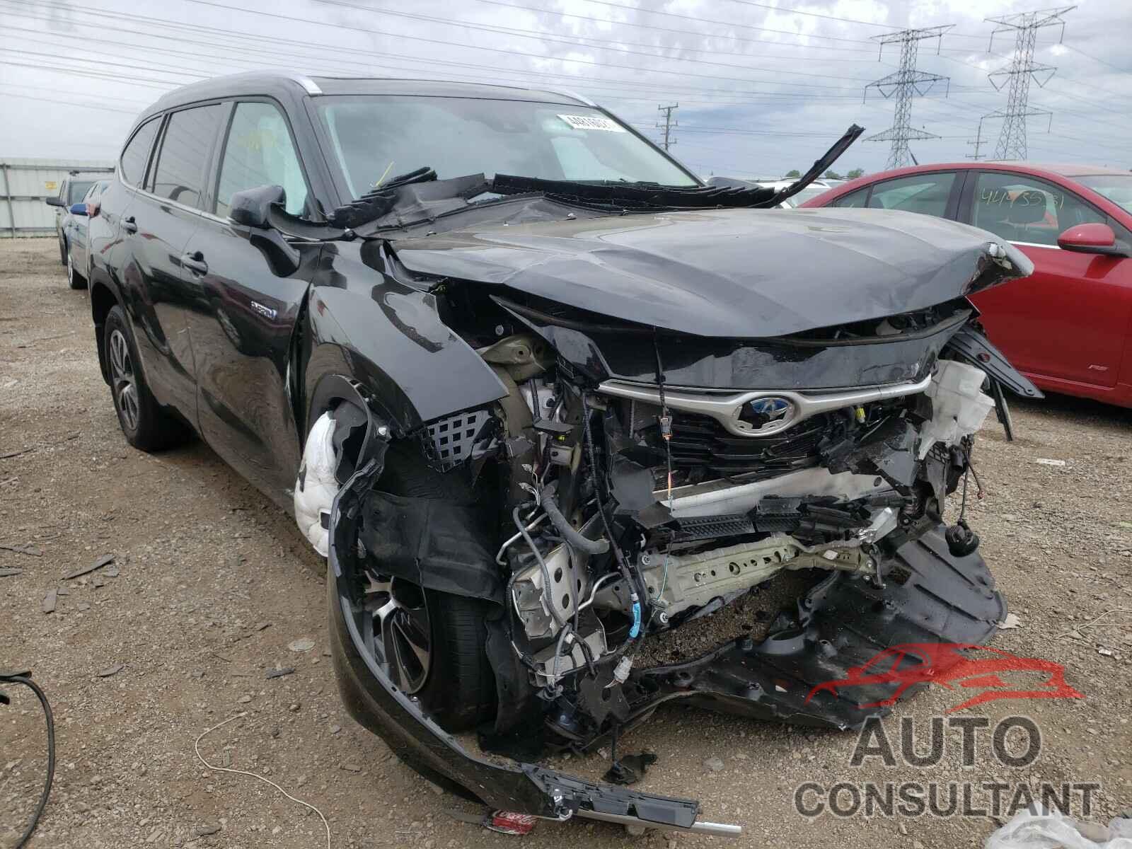 TOYOTA HIGHLANDER 2020 - 5TDHBRCH7LS000212