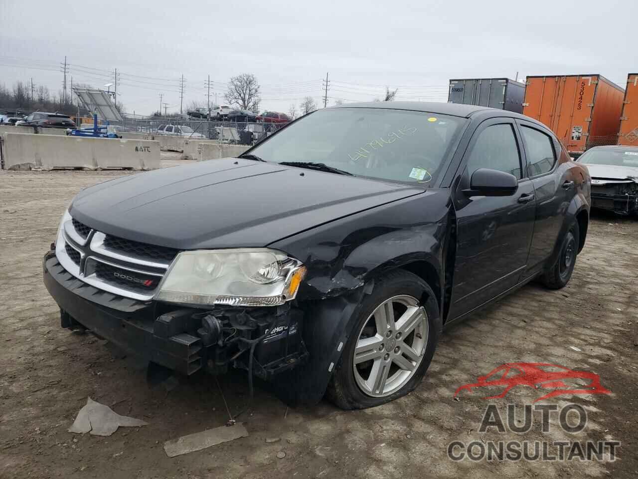 DODGE AVENGER 2013 - 1C3CDZCB2DN562157