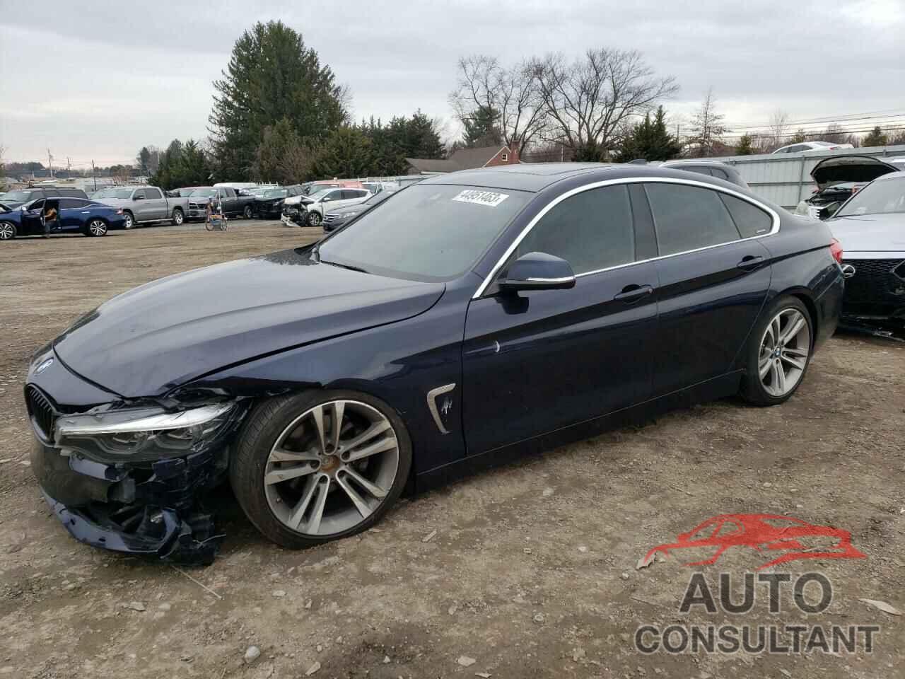 BMW 4 SERIES 2018 - WBA4J3C52JBL03288