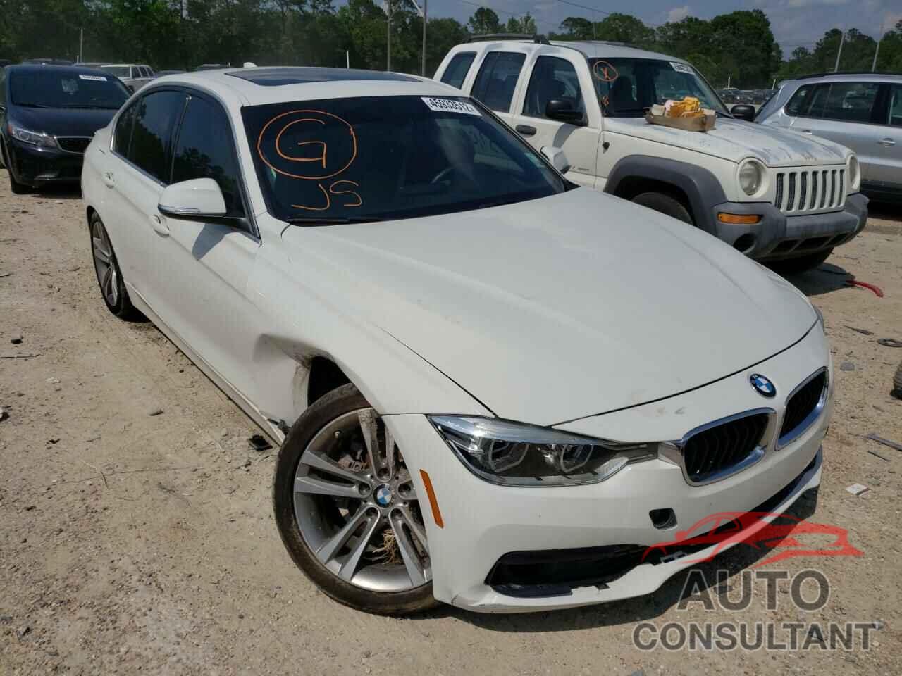 BMW 3 SERIES 2017 - WBA8B9C30HK885515