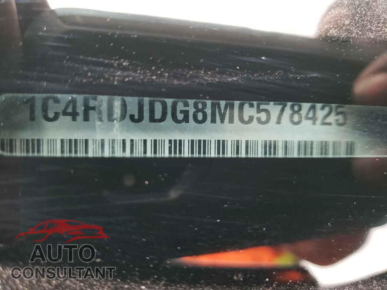 DODGE DURANGO 2021 - 1C4RDJDG8MC578425