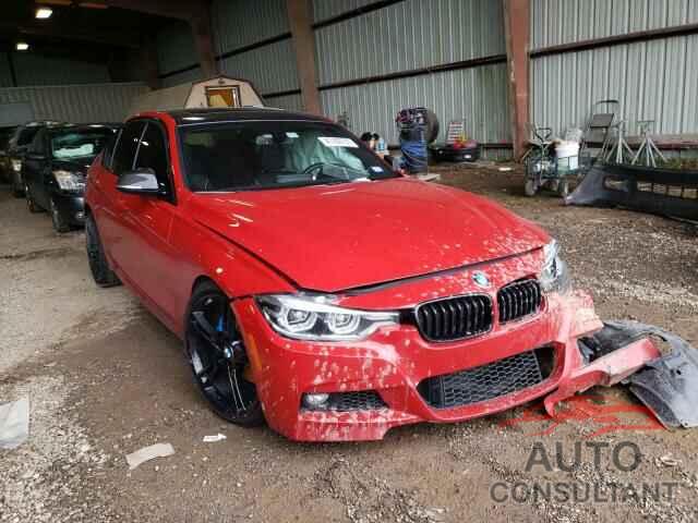 BMW 3 SERIES 2018 - WBA8B3C54JK819375