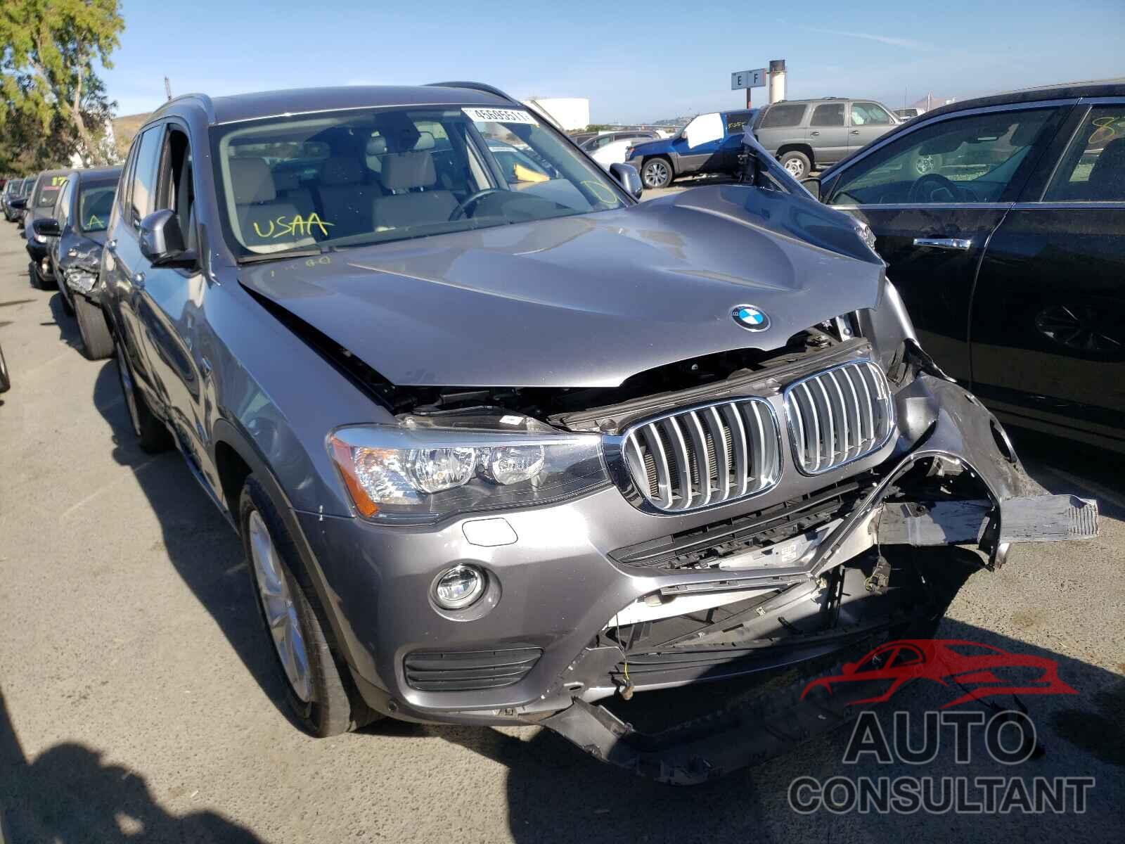 BMW X3 2016 - 5UXWX9C52G0D83551