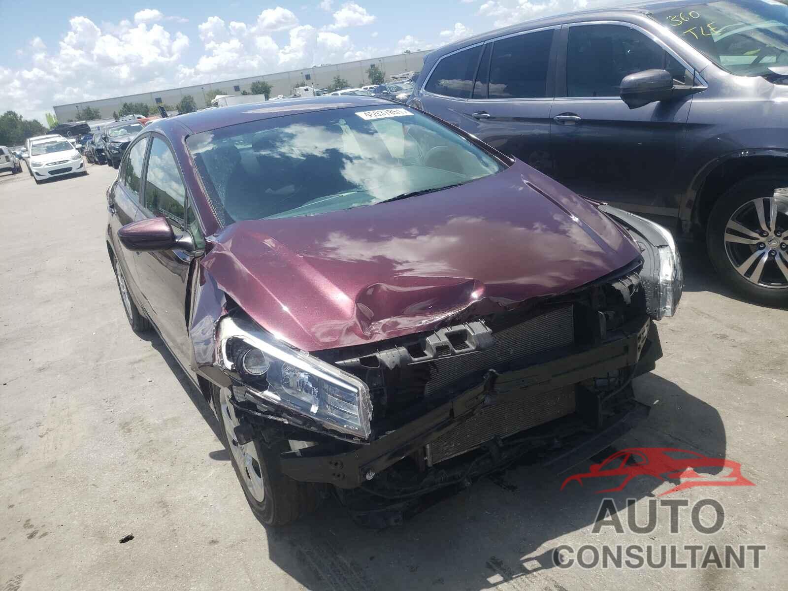 KIA FORTE 2017 - 3KPFK4A71HE119296