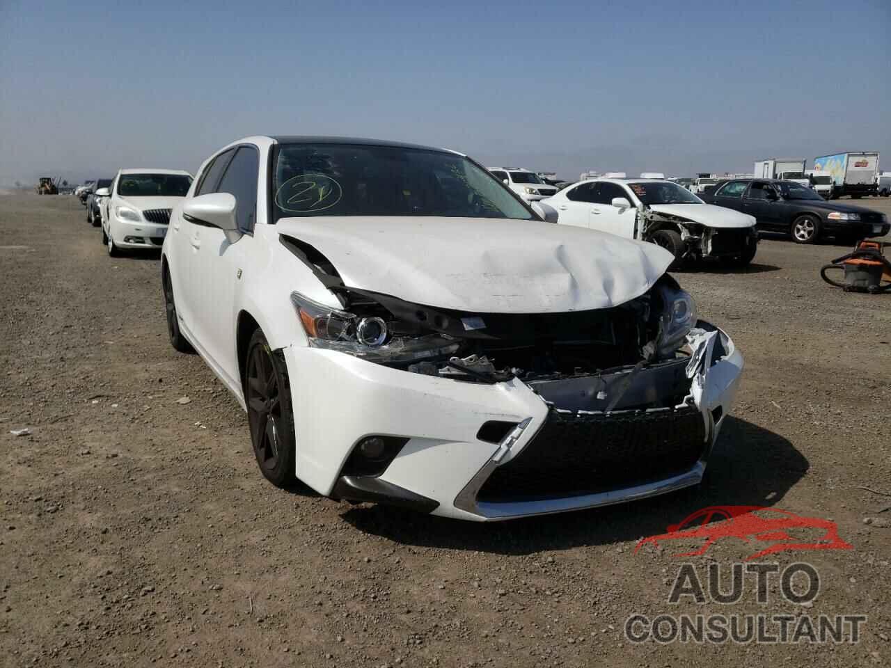 LEXUS CT 200 2017 - JTHKD5BHXH2288380