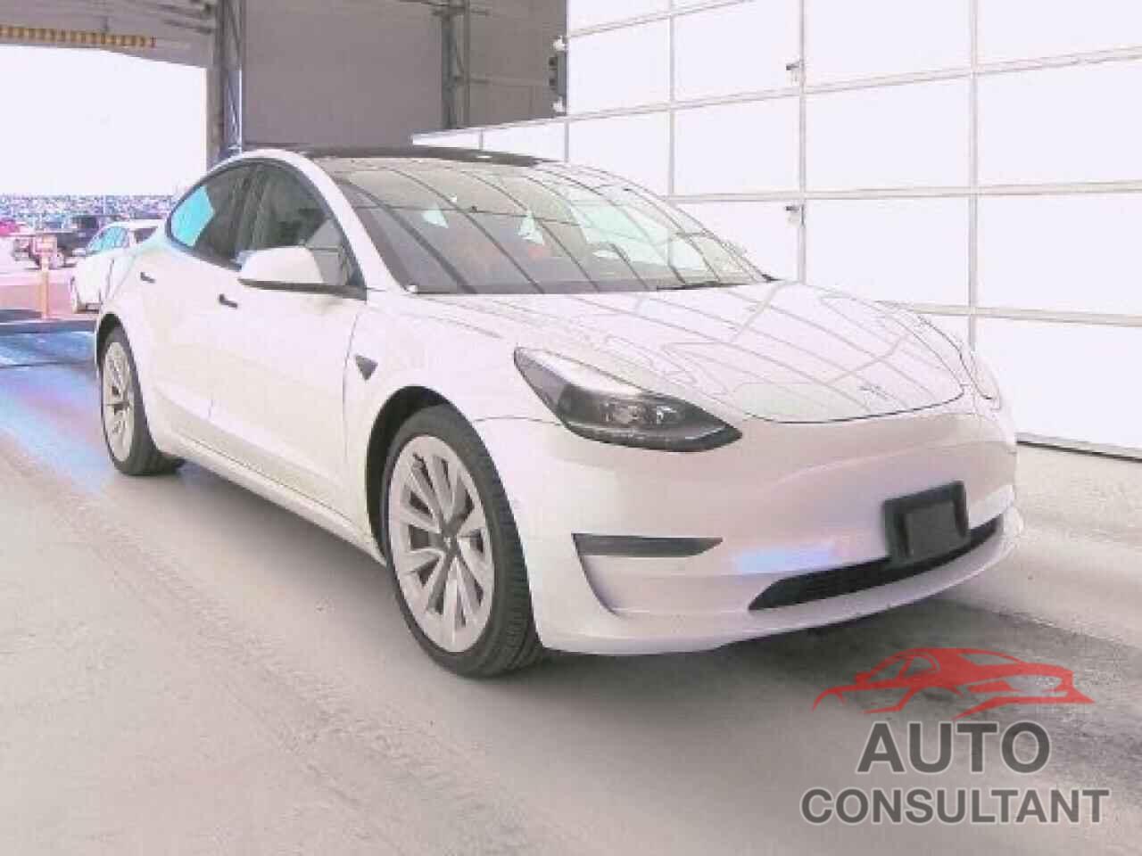 TESLA MODEL 3 2022 - 5YJ3E1EB6NF186070