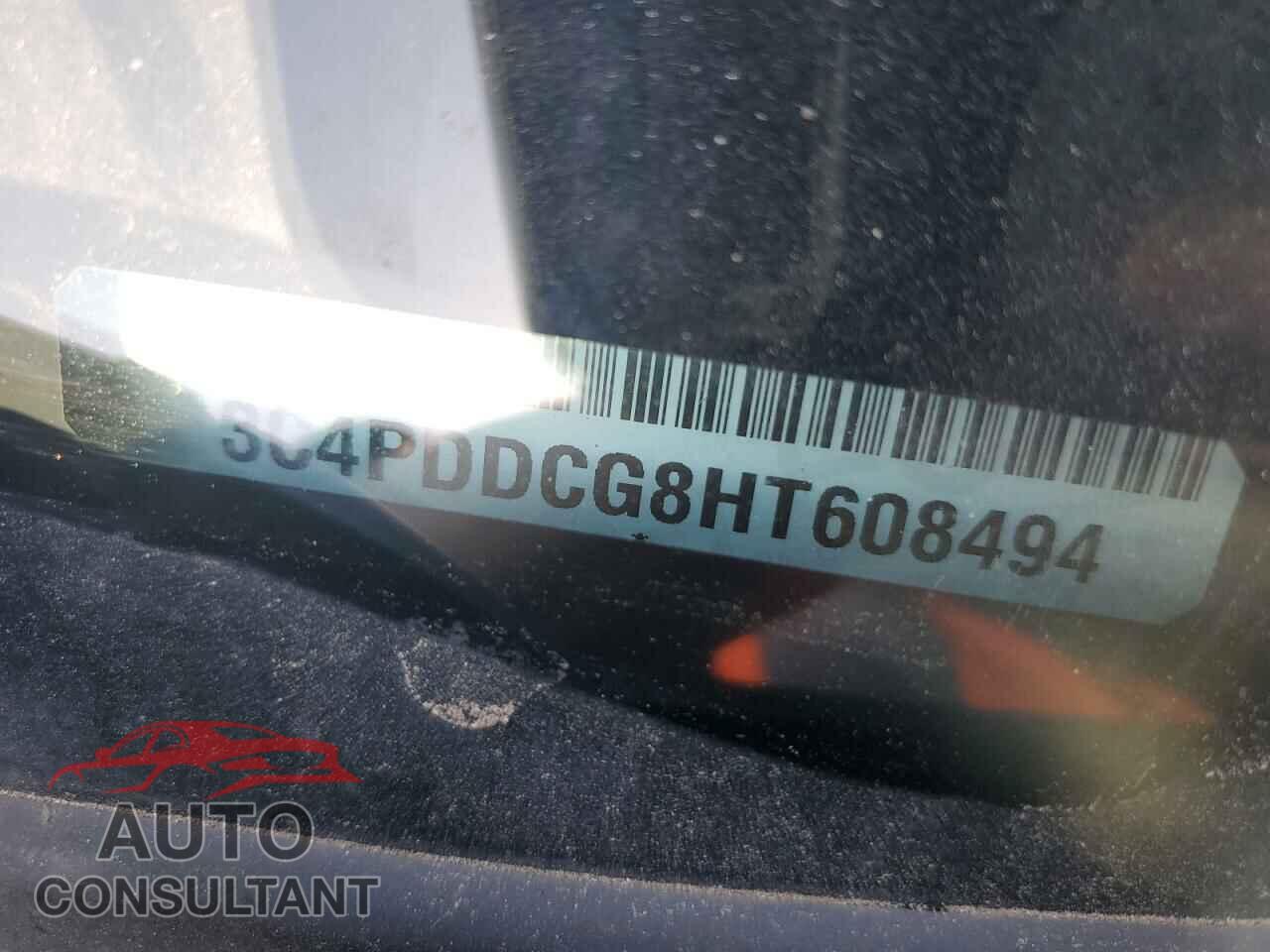 DODGE JOURNEY 2017 - 3C4PDDCG8HT608494