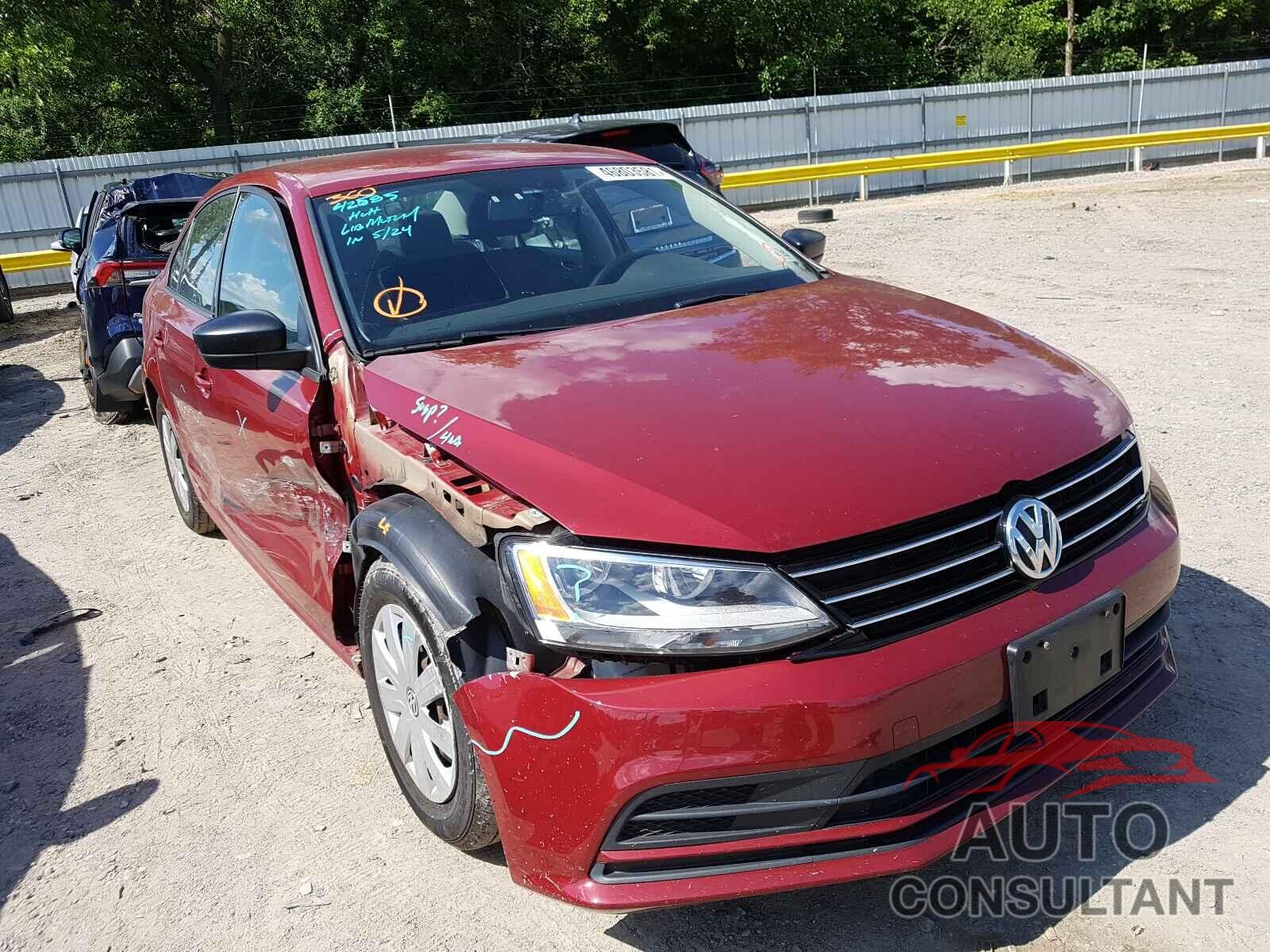 VOLKSWAGEN JETTA 2016 - 3VW267AJ3GM382519