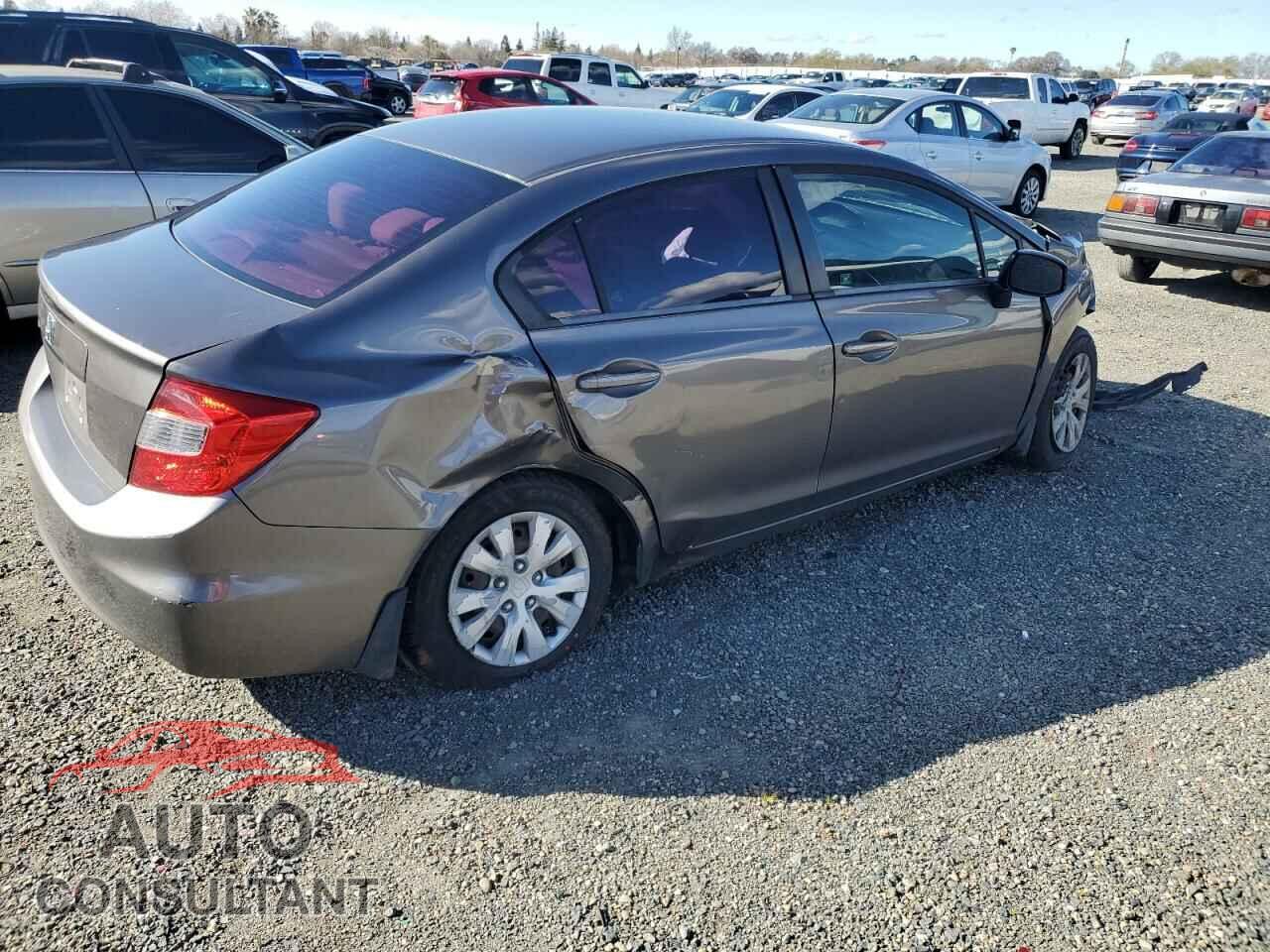 HONDA CIVIC 2012 - 19XFB2F52CE385673