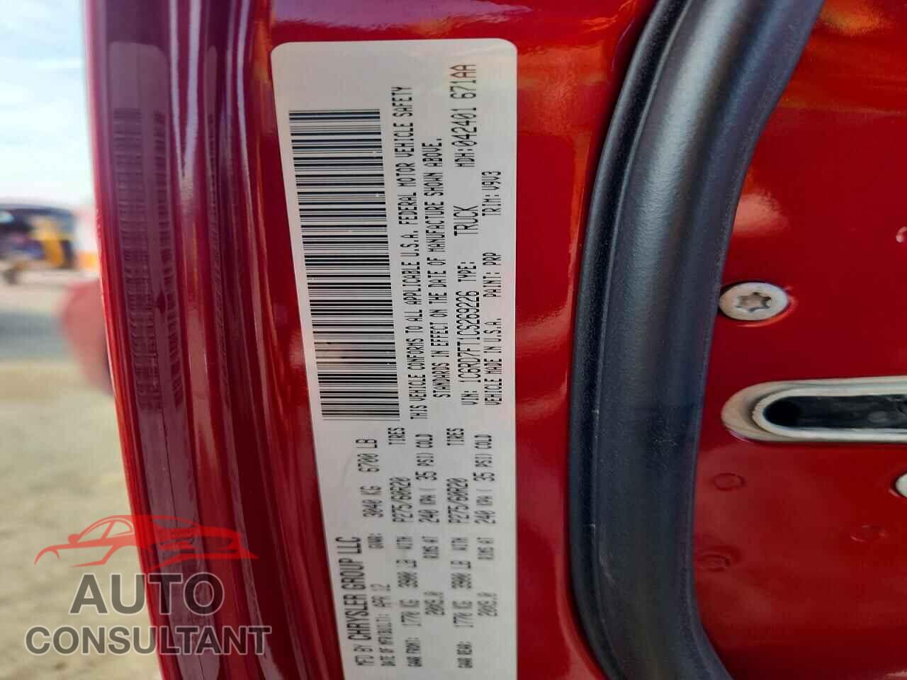 DODGE RAM 1500 2012 - 1C6RD7FT1CS269226