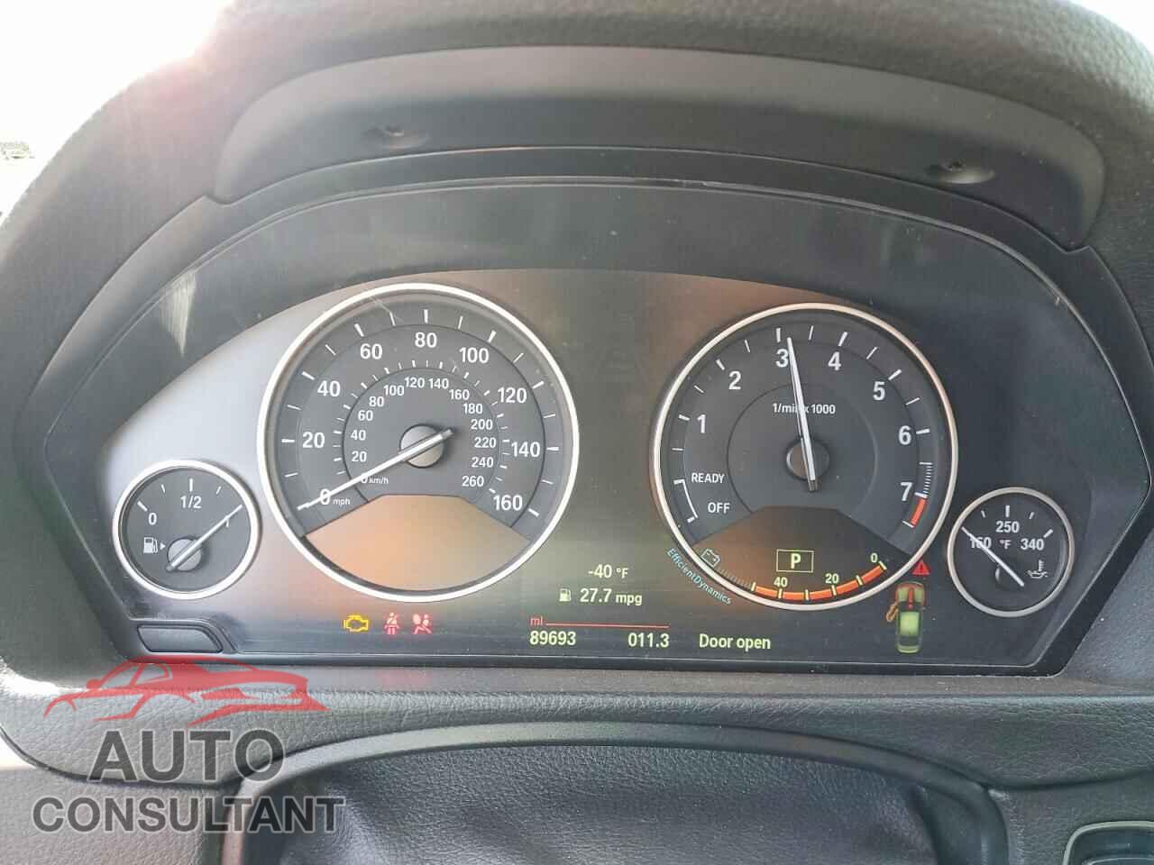 BMW 3 SERIES 2015 - WBA3C1C57FK123712