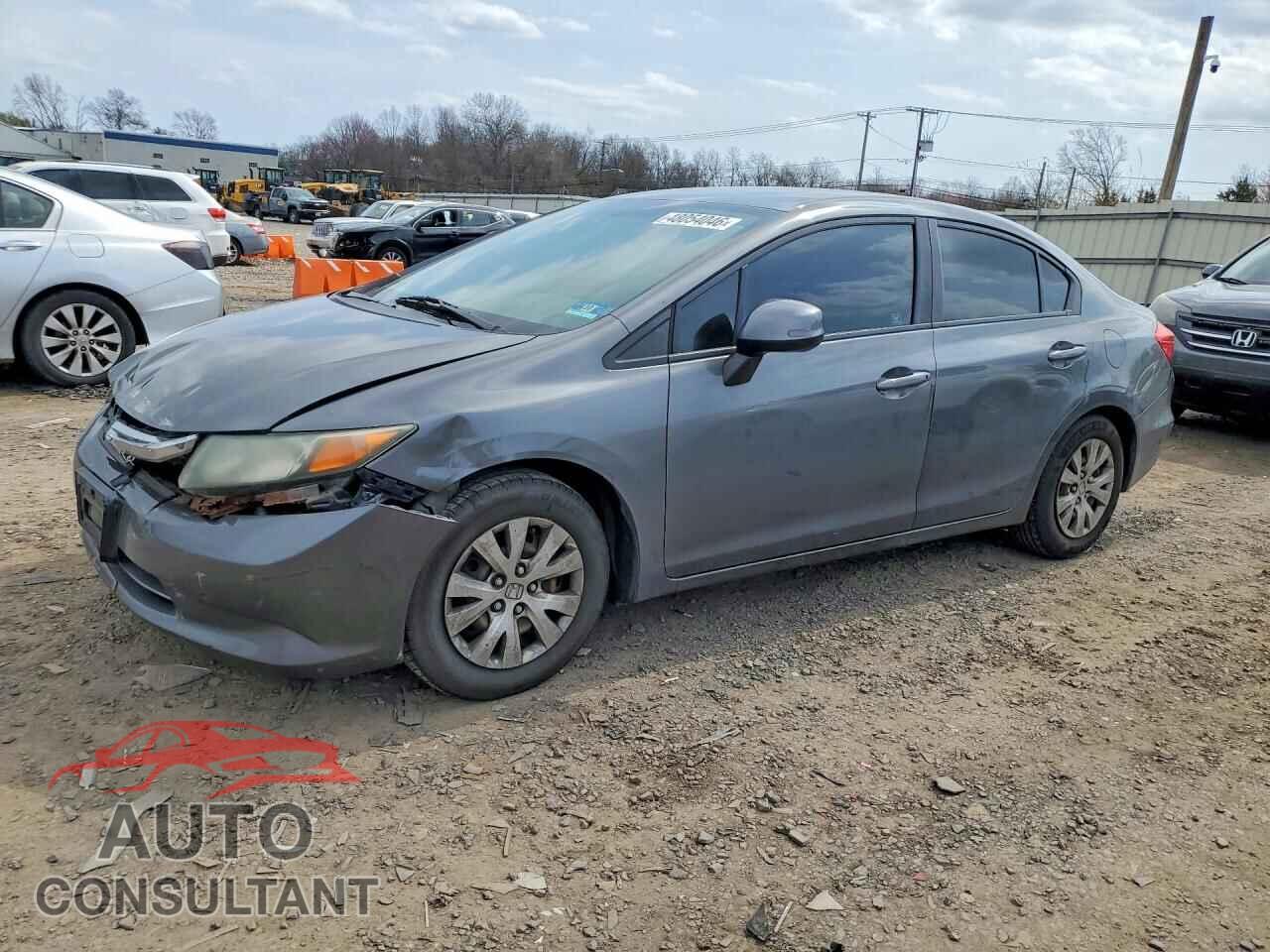 HONDA CIVIC 2012 - 19XFB2F54CE367546