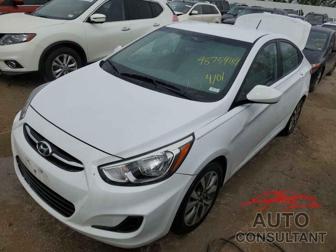 HYUNDAI ACCENT 2017 - KMHCT4AE8HU276285