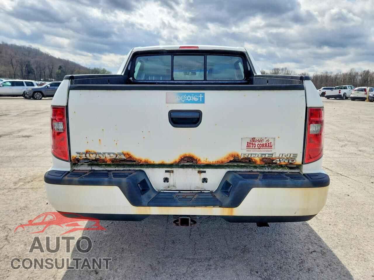 HONDA RIDGELINE 2010 - 5FPYK1F21AB010767