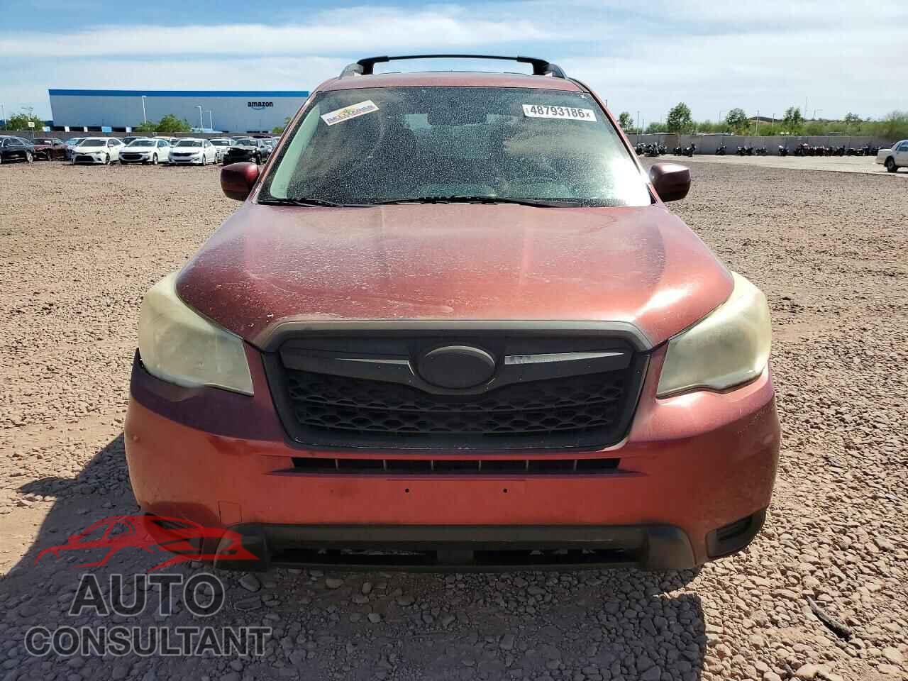 SUBARU FORESTER 2014 - JF2SJAEC0EH498824