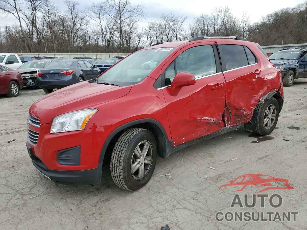 CHEVROLET TRAX 2016 - KL7CJPSB3GB755690