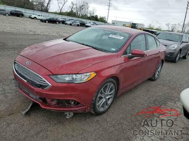 FORD FUSION 2017 - 3FA6P0H70HR212213