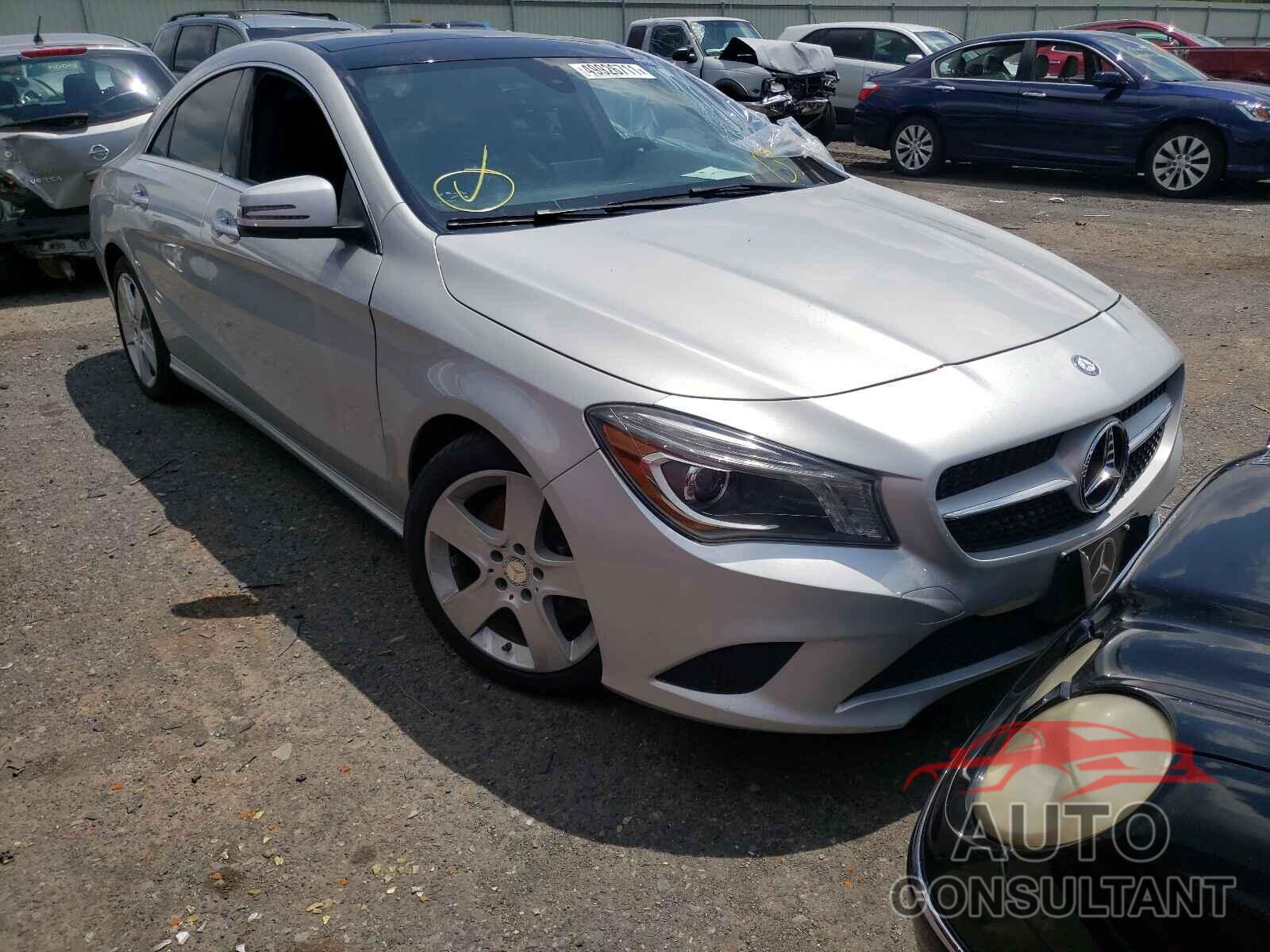 MERCEDES-BENZ CLA-CLASS 2016 - WDDSJ4GB6GN376810