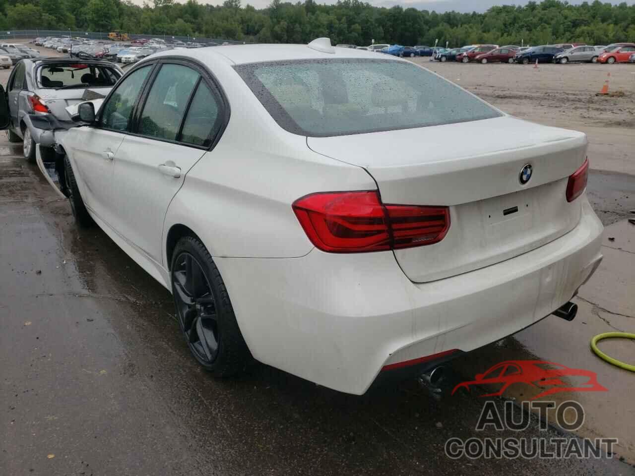 BMW 3 SERIES 2017 - WBA8B7G33HNT70988