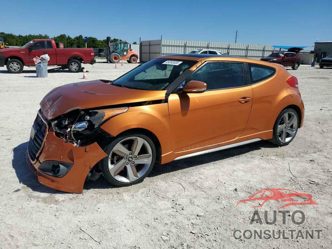 HYUNDAI VELOSTER 2013 - KMHTC6AE8DU166472