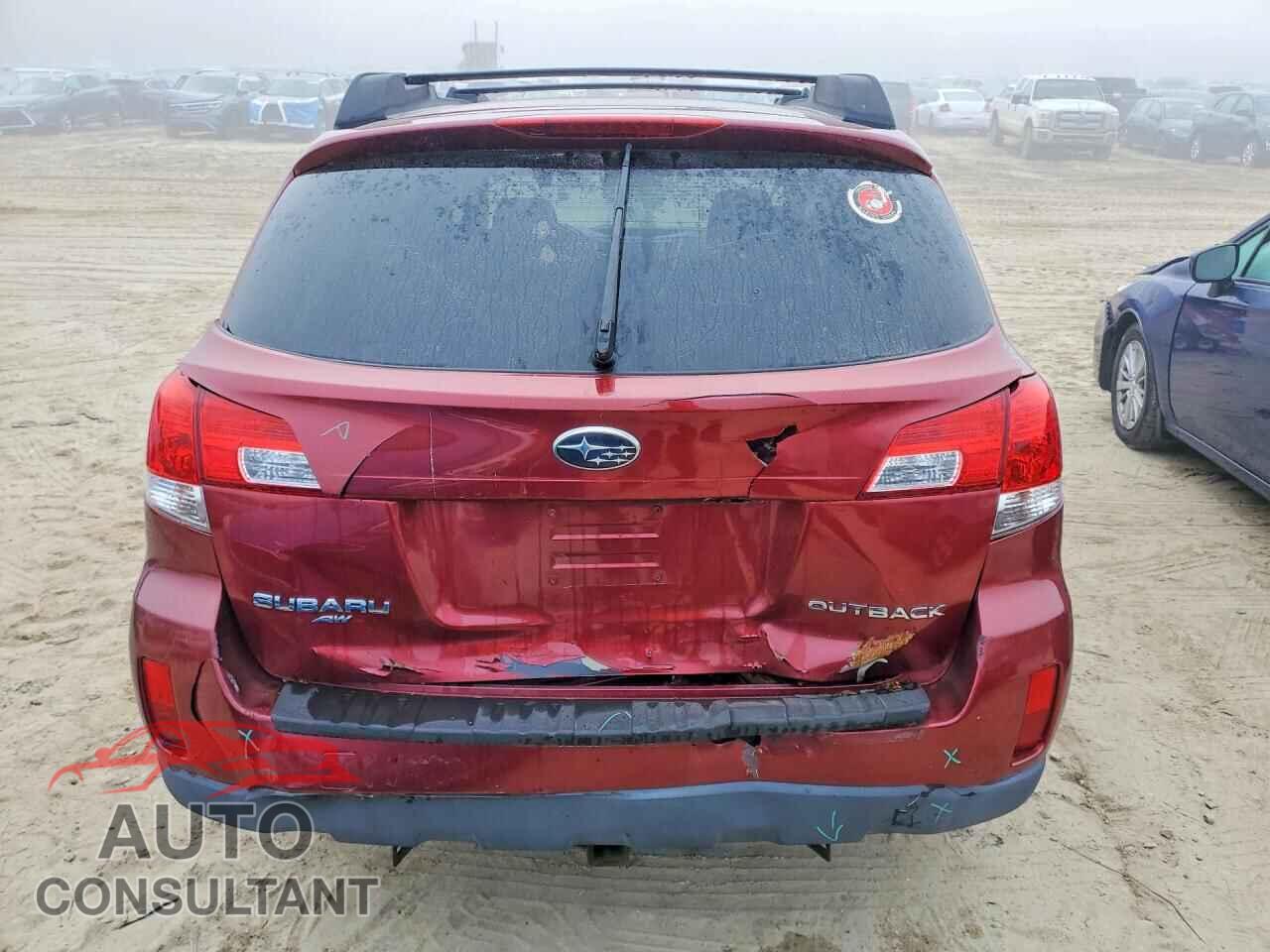 SUBARU OUTBACK 2012 - 4S4BRBCC2C3263041
