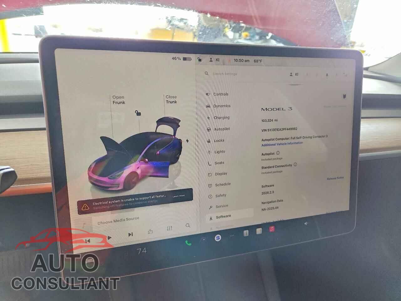 TESLA MODEL 3 2023 - 5YJ3E1EA3PF449982