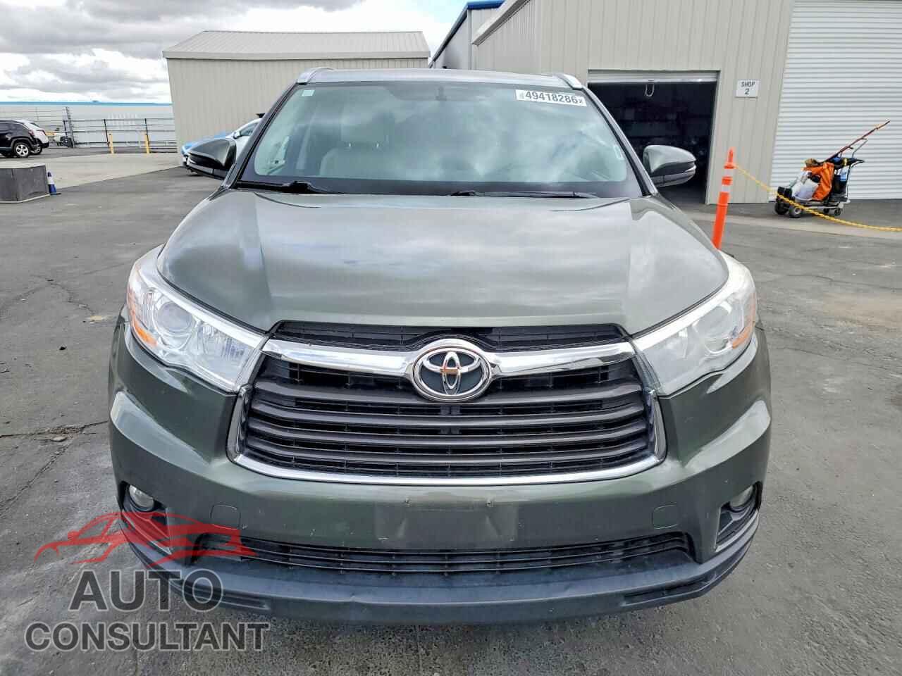 TOYOTA HIGHLANDER 2015 - 5TDKKRFH3FS095034