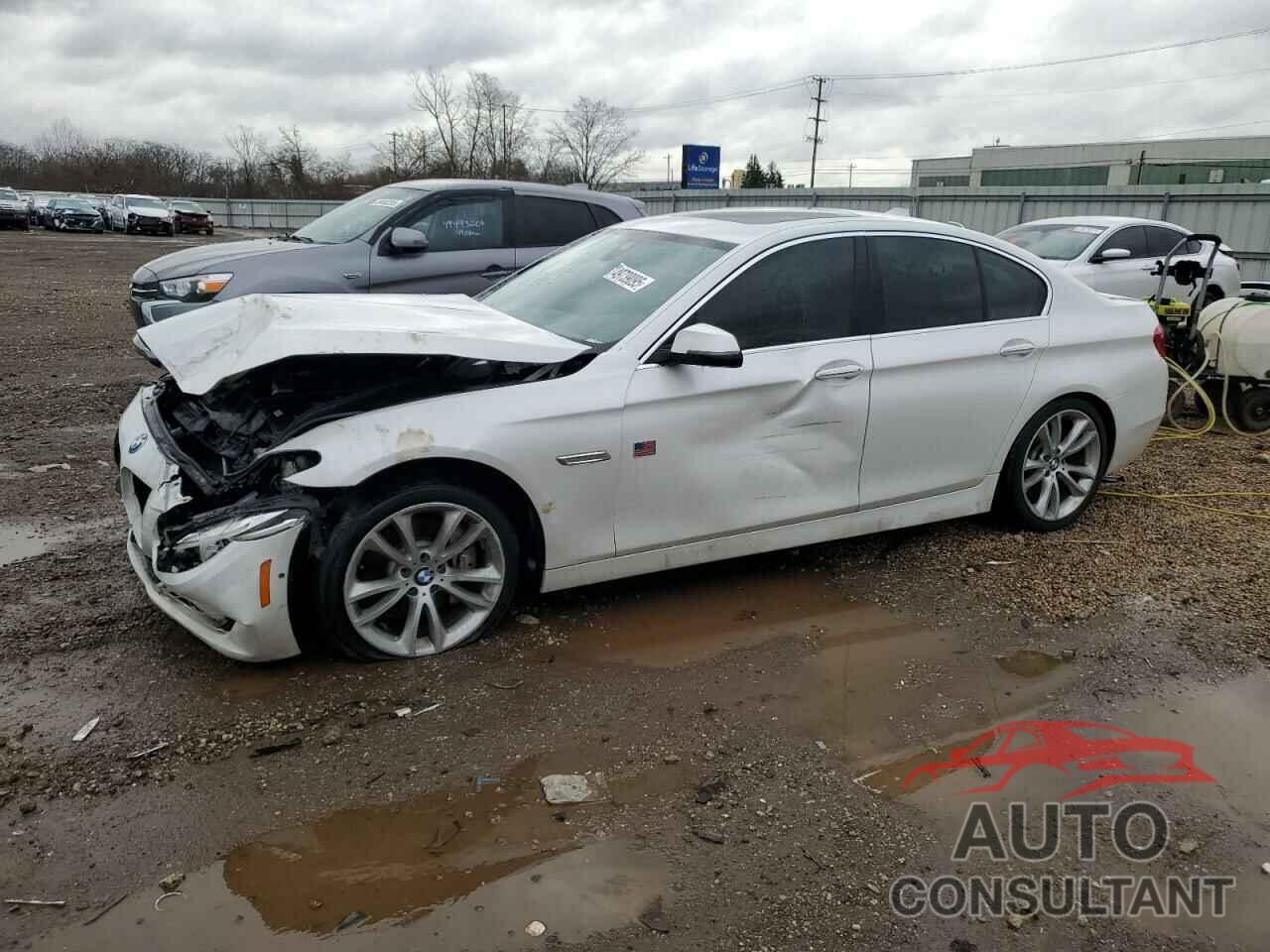BMW 5 SERIES 2016 - WBA5B3C51GG253285