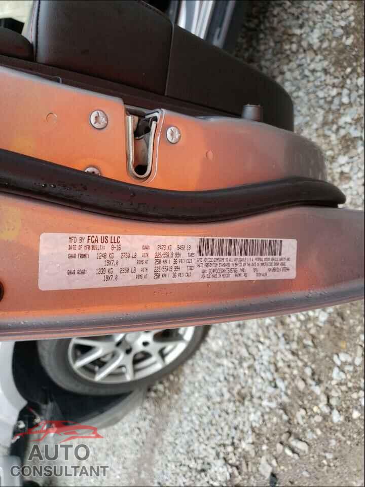 DODGE JOURNEY 2017 - 3C4PDCEGXHT505763