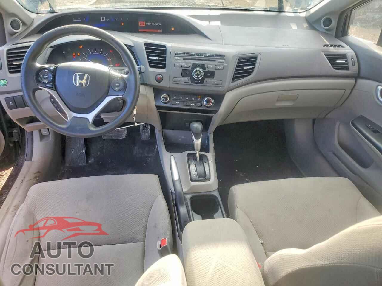 HONDA CIVIC 2012 - 19XFB2F84CE030546