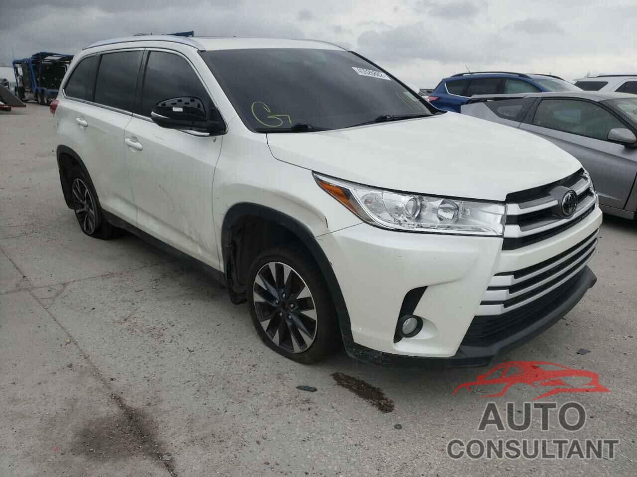 TOYOTA HIGHLANDER 2019 - 5TDJZRFH3KS581764