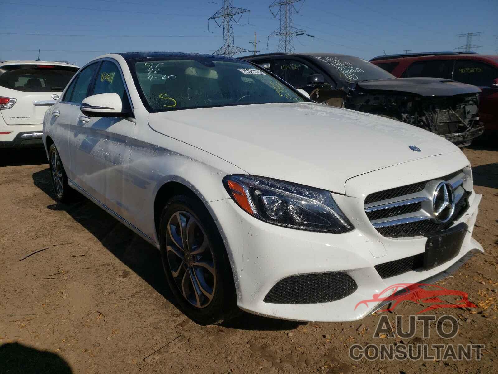 MERCEDES-BENZ C CLASS 2017 - 55SWF4KB3HU223899