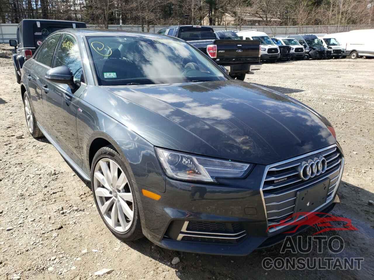 AUDI A4 2018 - WAUDNAF45JA106911