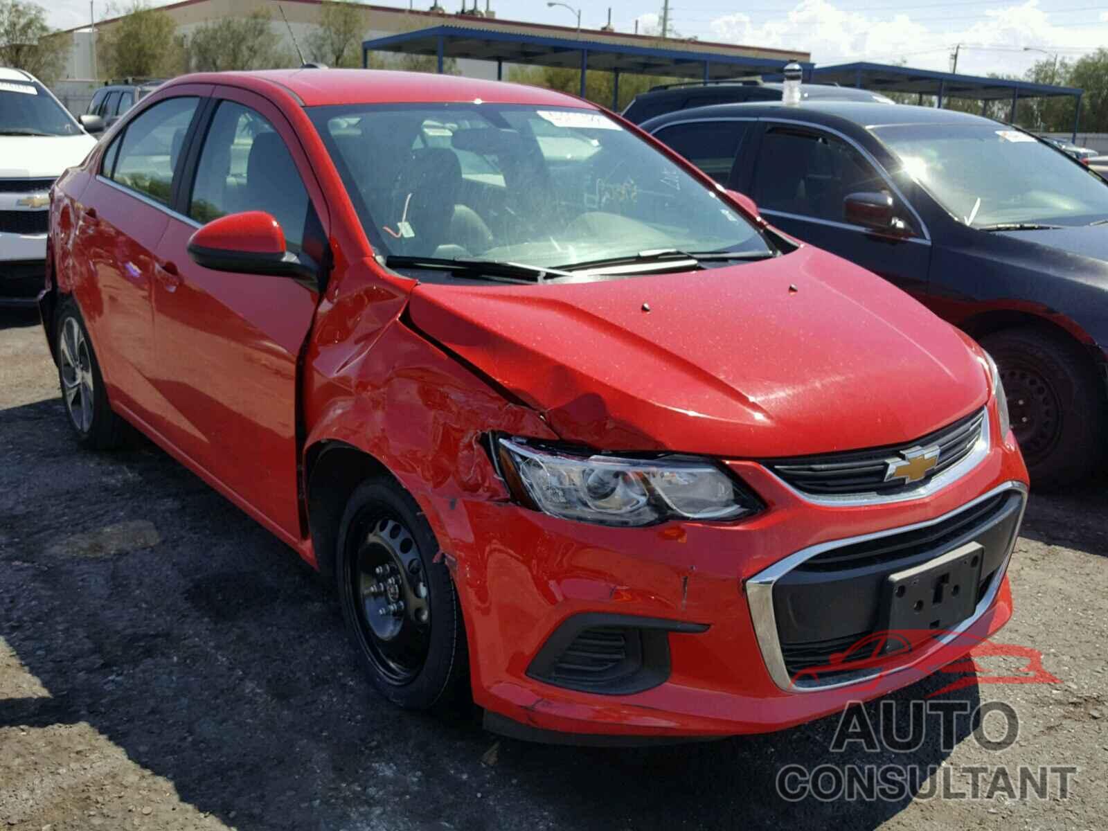 CHEVROLET SONIC 2017 - 1G1JF5SB1H4140585