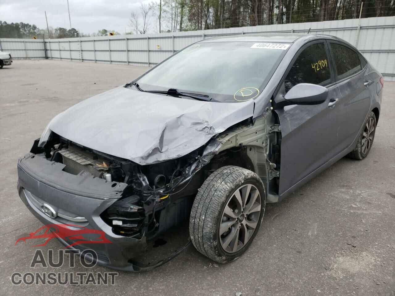 HYUNDAI ACCENT 2017 - KMHCT4AE6HU331302