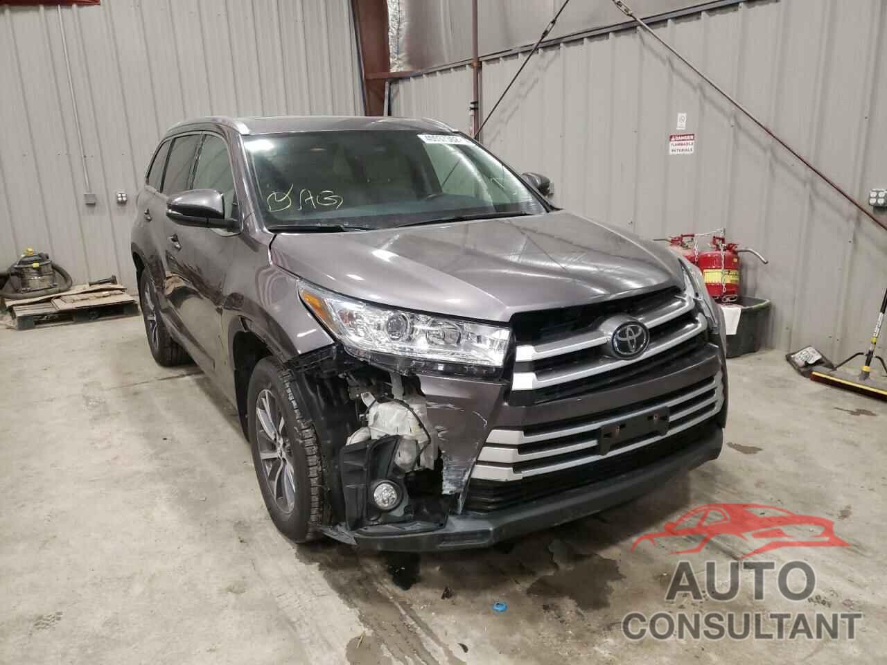 TOYOTA HIGHLANDER 2017 - 5TDJZRFH3HS472276